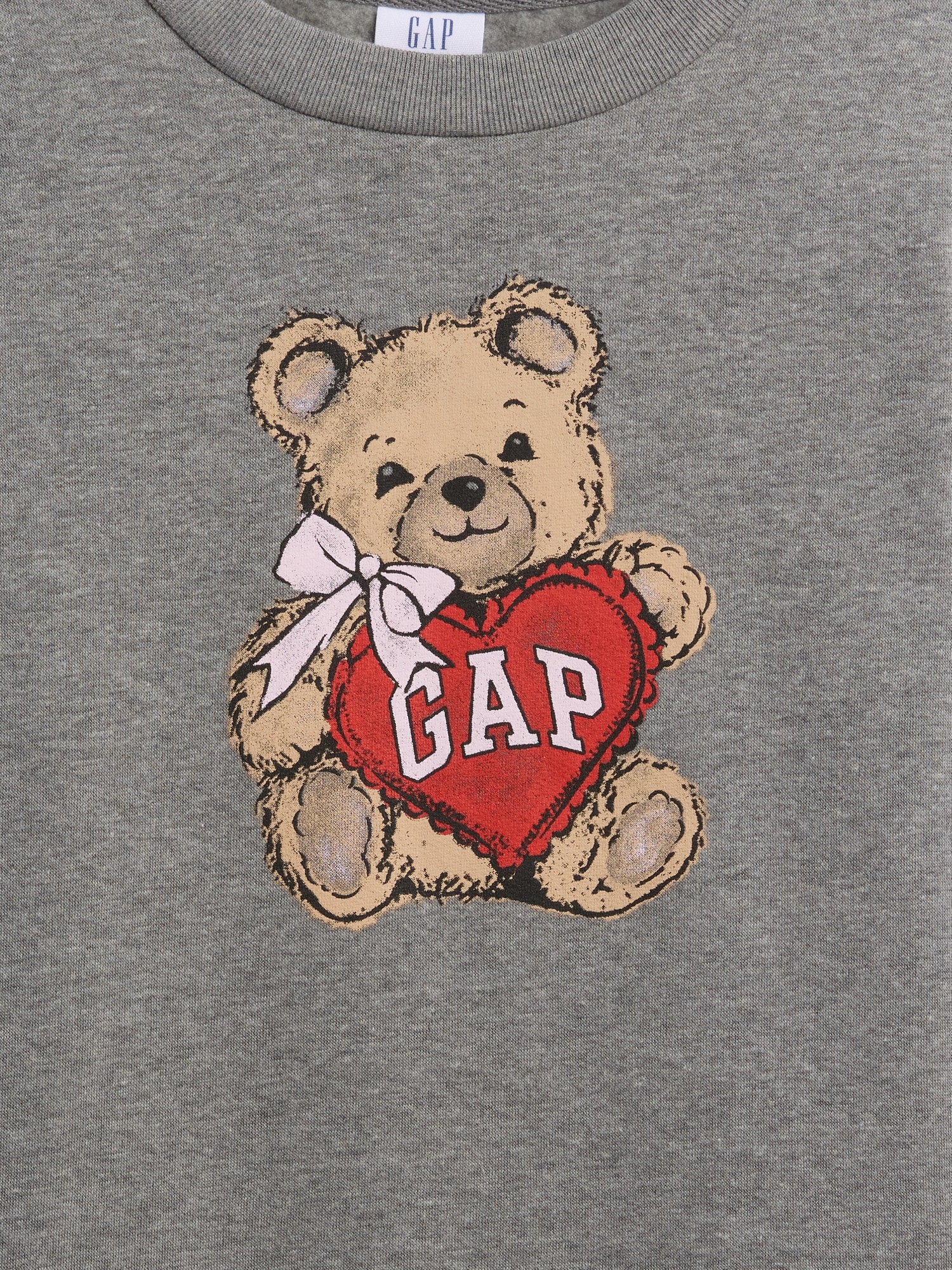 Gap Factory Kids Gap Graphic Sweatshirt In Gray