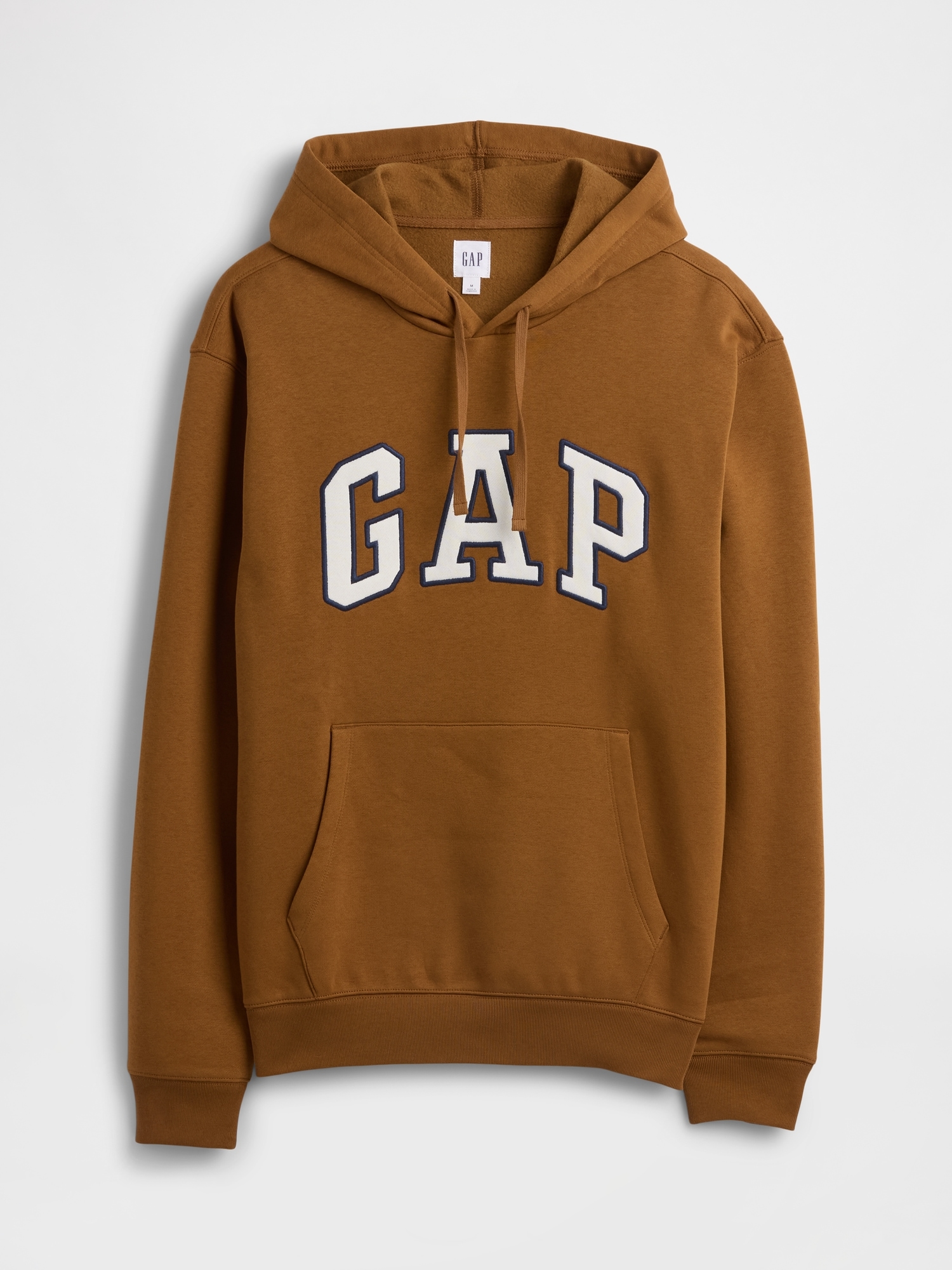 Gap Factory Relaxed Gap Logo Hoodie In Brown