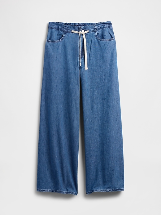 Image number 7 showing, High Rise SuperLight Pull-On Baggy Jeans