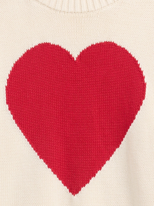 Image number 4 showing, Relaxed Cropped Intarsia Sweater