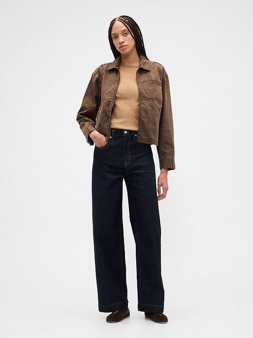 Image number 3 showing, Modern Ribbed Boatneck T-Shirt