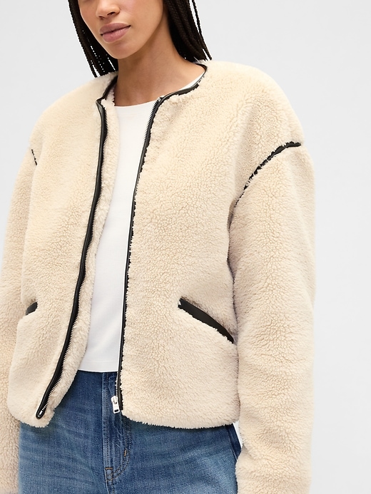 Relaxed Sherpa Jacket