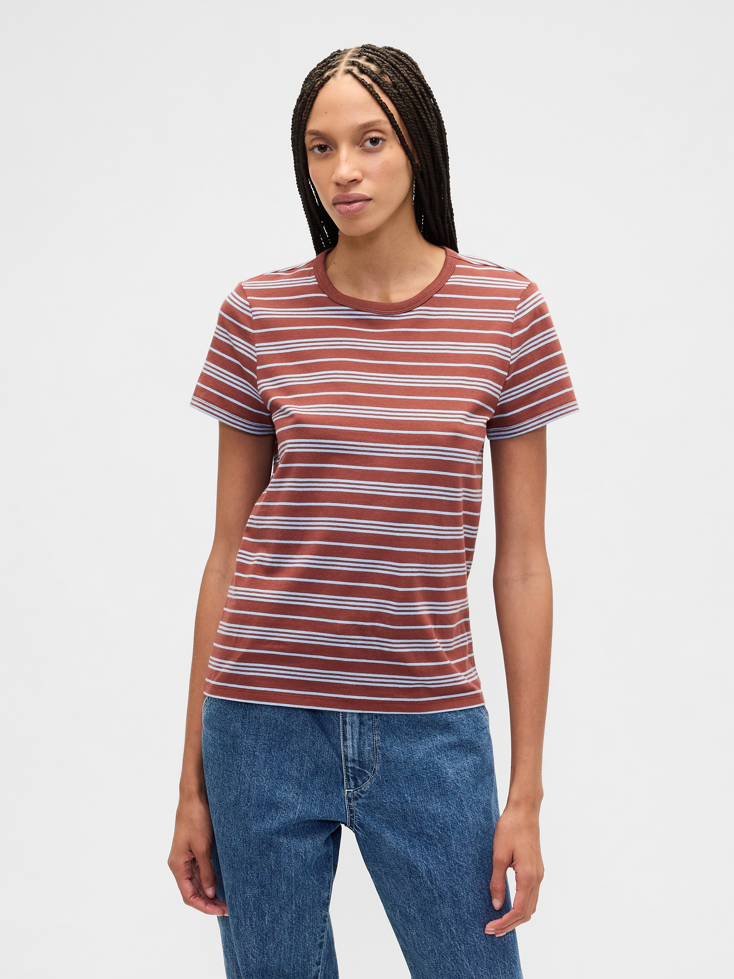 Gap Factory Favorite Stripe Crewneck T-shirt