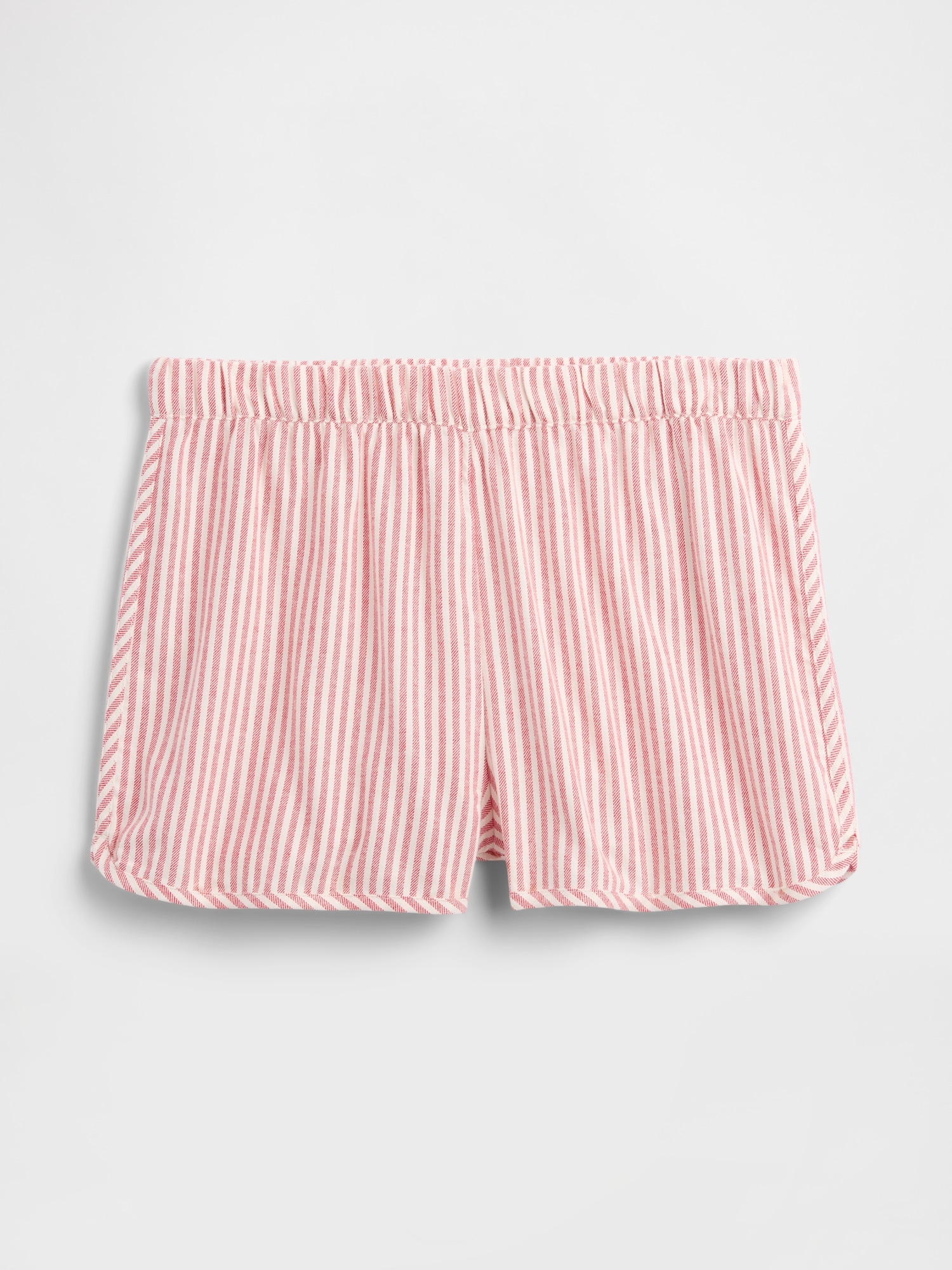Gap Factory Flannel Pj Shorts In White