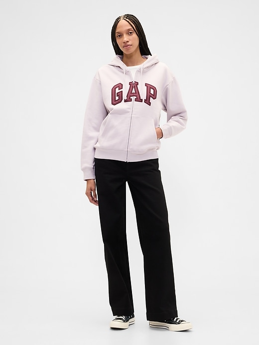 Image number 3 showing, Relaxed Gap Logo Zip Hoodie