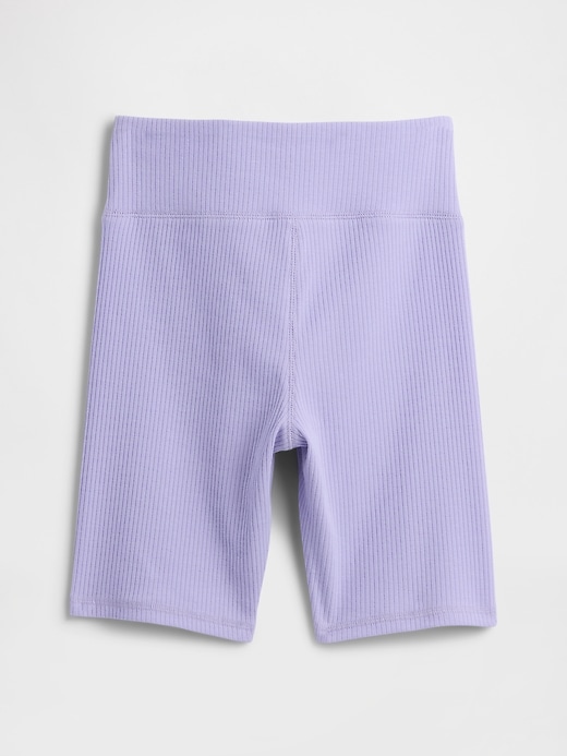 Image number 2 showing, Kids Ribbed Bike Shorts