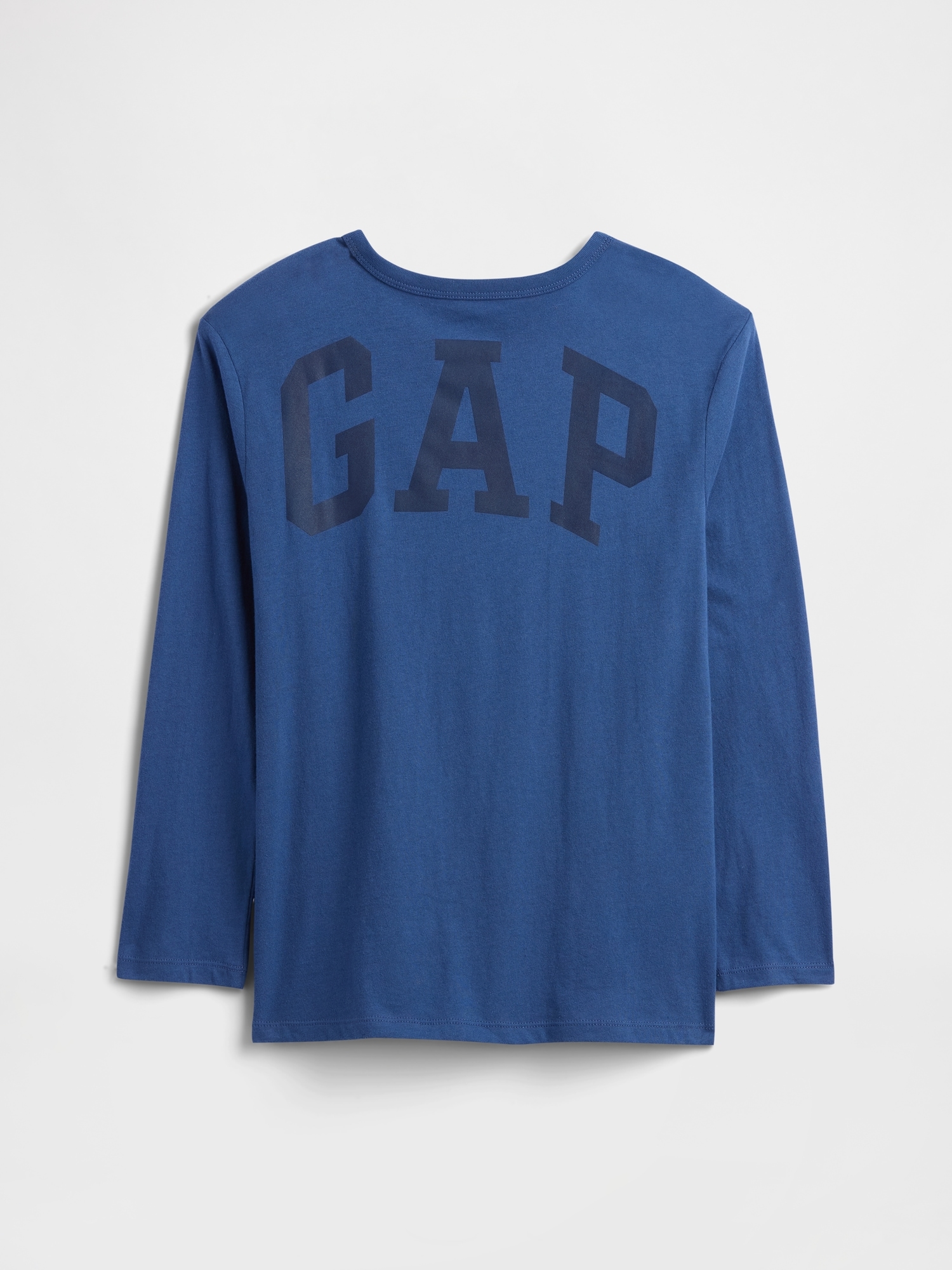 Gap Factory Kids Gap Double-logo T-shirt In Blue