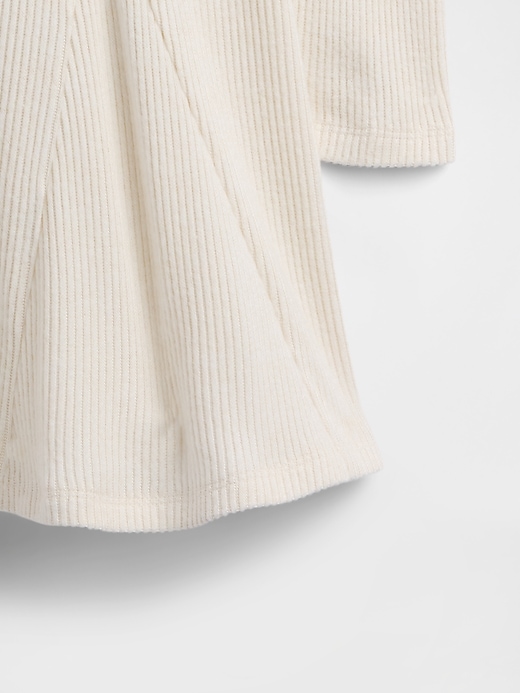 Image number 3 showing, Kids Ribbed Sweater Dress