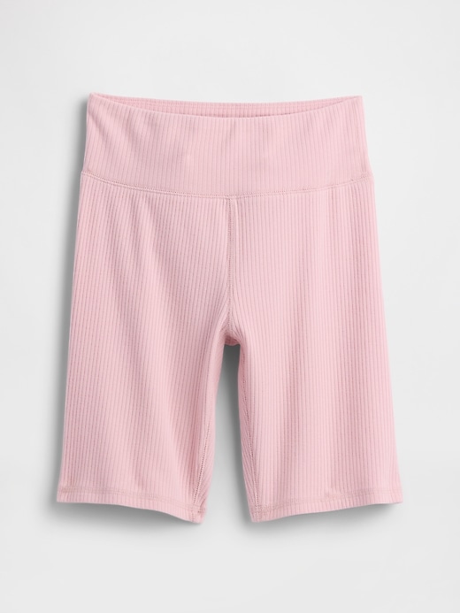 Image number 1 showing, Kids Ribbed Bike Shorts