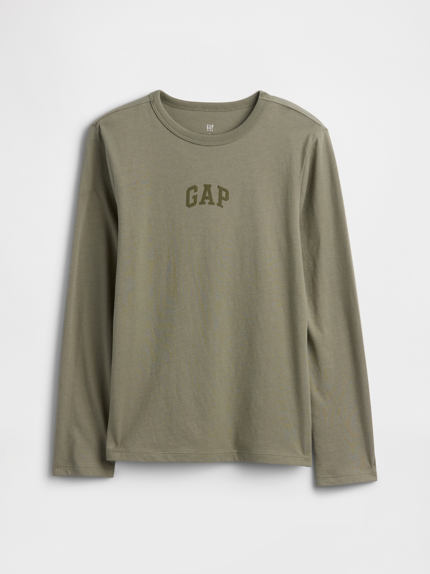 Kids Gap Double-Logo T-Shirt - Mesculen Green