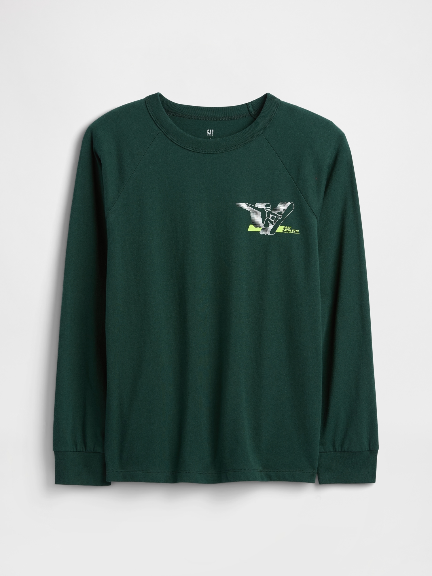 Gap Factory Kids Relaxed Graphic T-shirt In Green