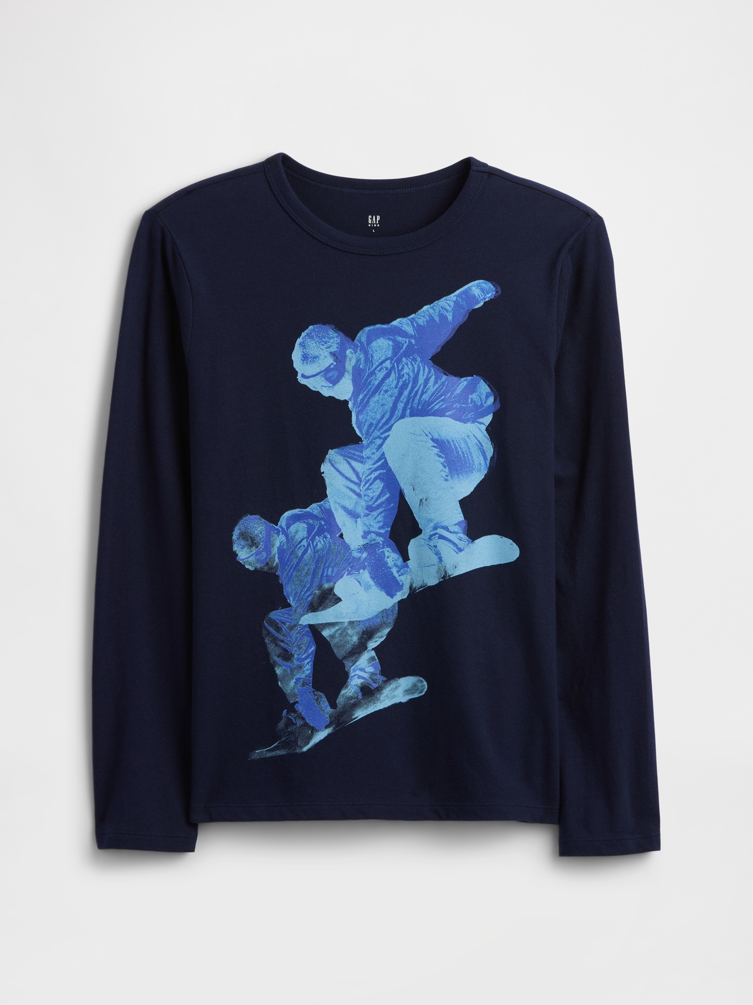 Kids Graphic T-Shirt - Navy Uniform