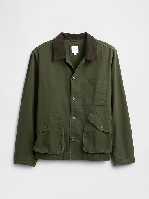 Image number 5 showing, Relaxed Canvas Barn Jacket