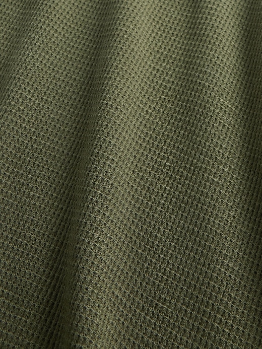 Image number 4 showing, Waffle-Knit Henley T-Shirt