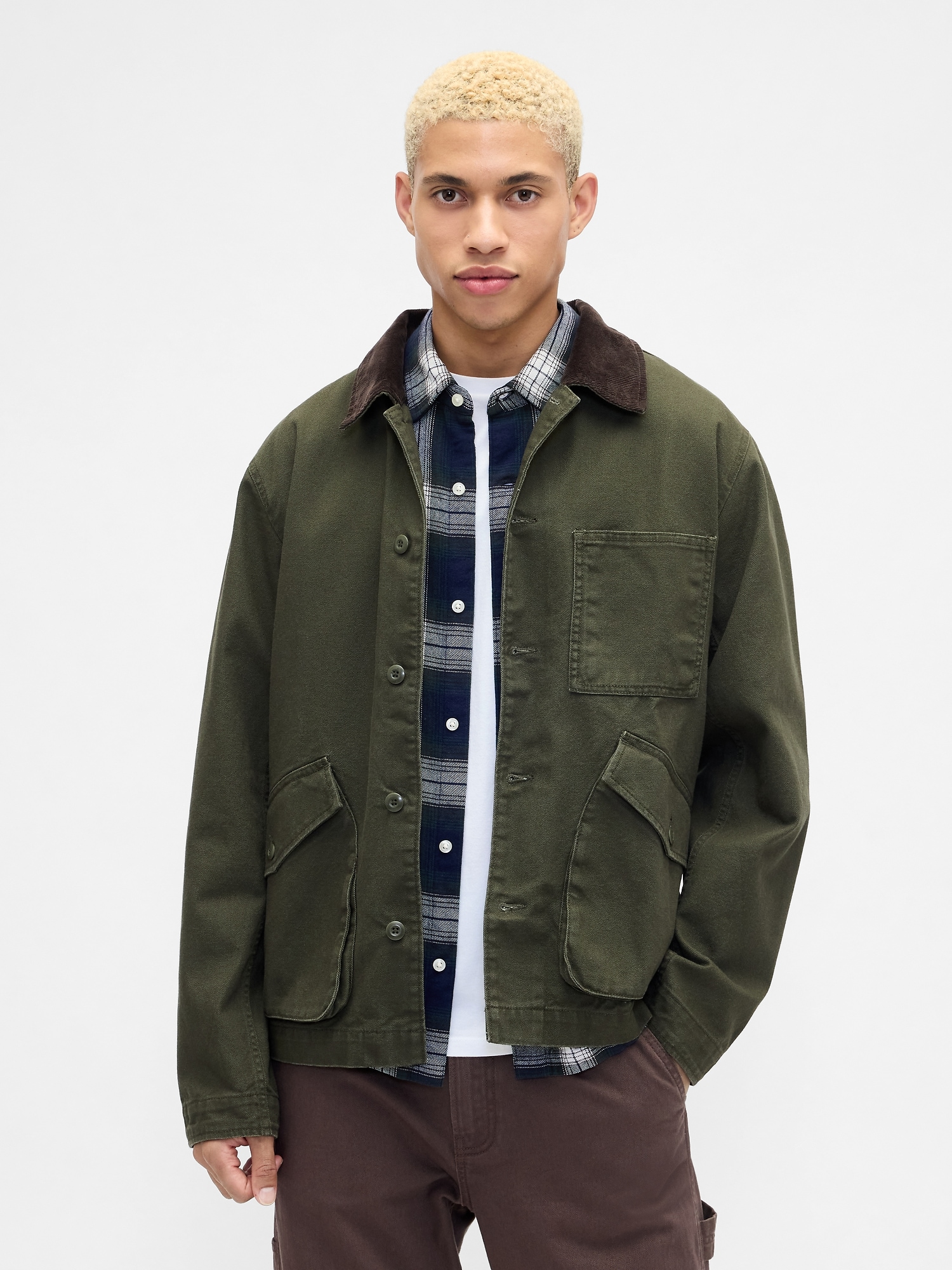 Relaxed Canvas Barn Jacket