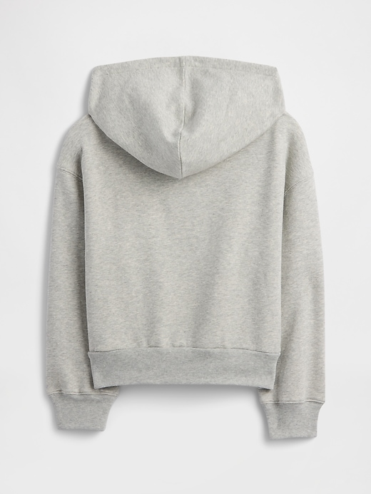 Image number 2 showing, Kids Relaxed Half-Zip Fleece Hoodie