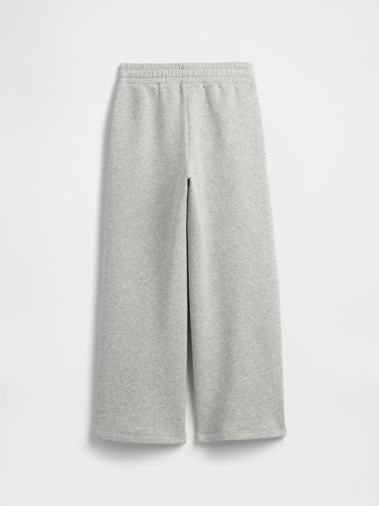 Gap Factory Kids Relaxed Wide-leg Sweatpants In Gray
