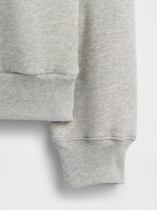 Image number 3 showing, Kids Relaxed Half-Zip Fleece Hoodie