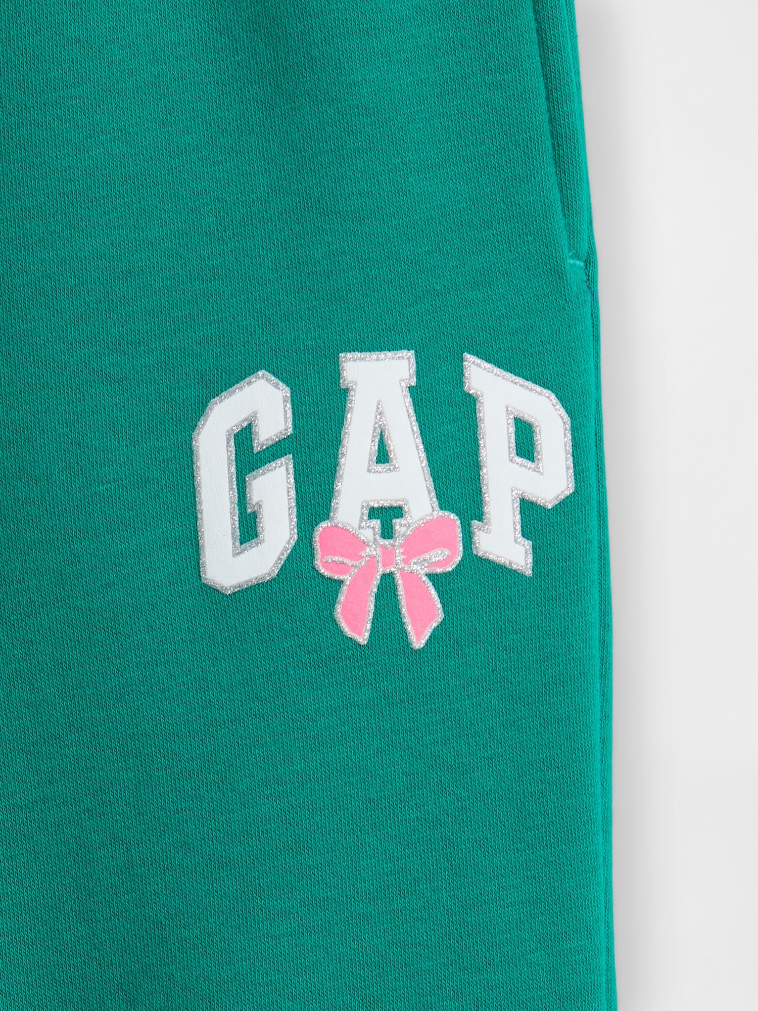 Gap Factory Kids Relaxed Gap Logo Joggers In Green