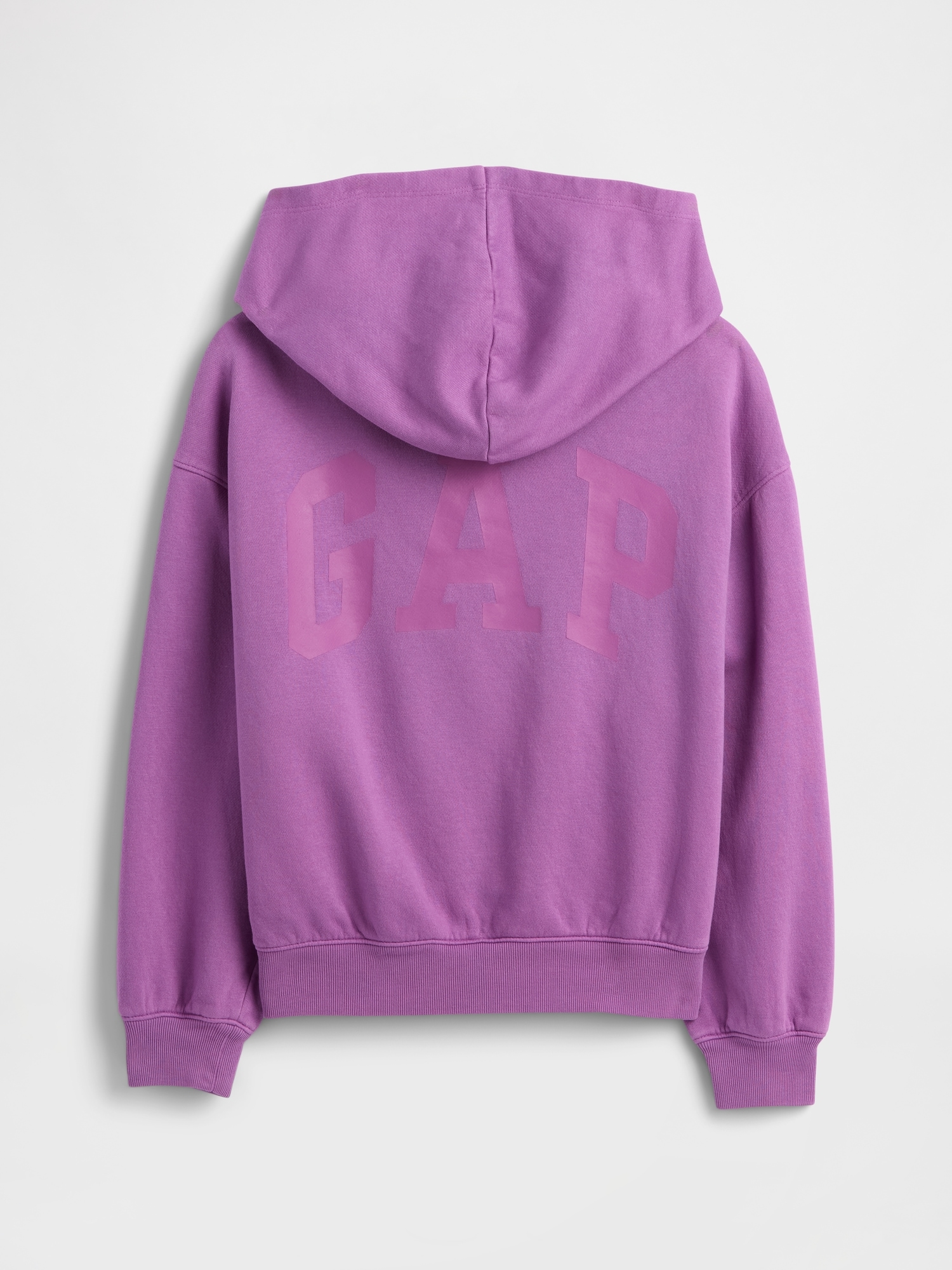 Gap Factory Kids Relaxed Gap Logo Hoodie In Purple
