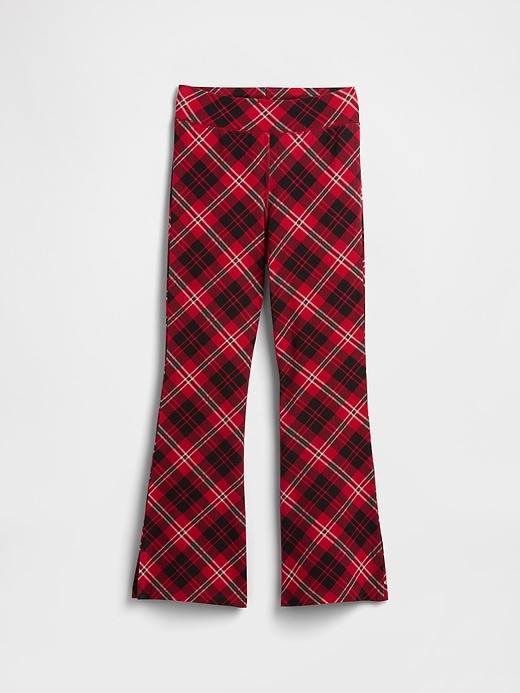 Image number 1 showing, Kids Stretch Jersey Flare Leggings