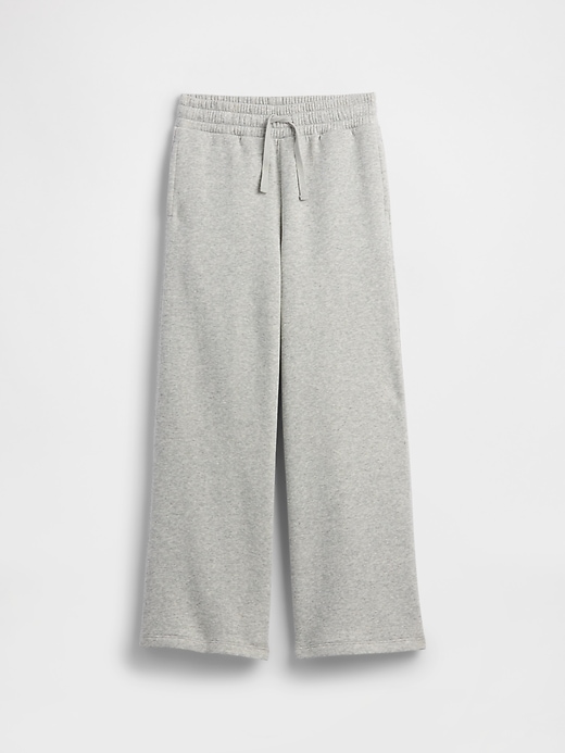 Image number 1 showing, Kids Relaxed Wide-Leg Sweatpants