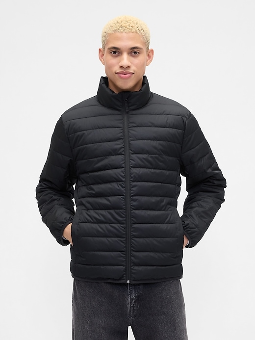 Image number 1 showing, ColdControl 100% Recycled Relaxed Puffer Jacket