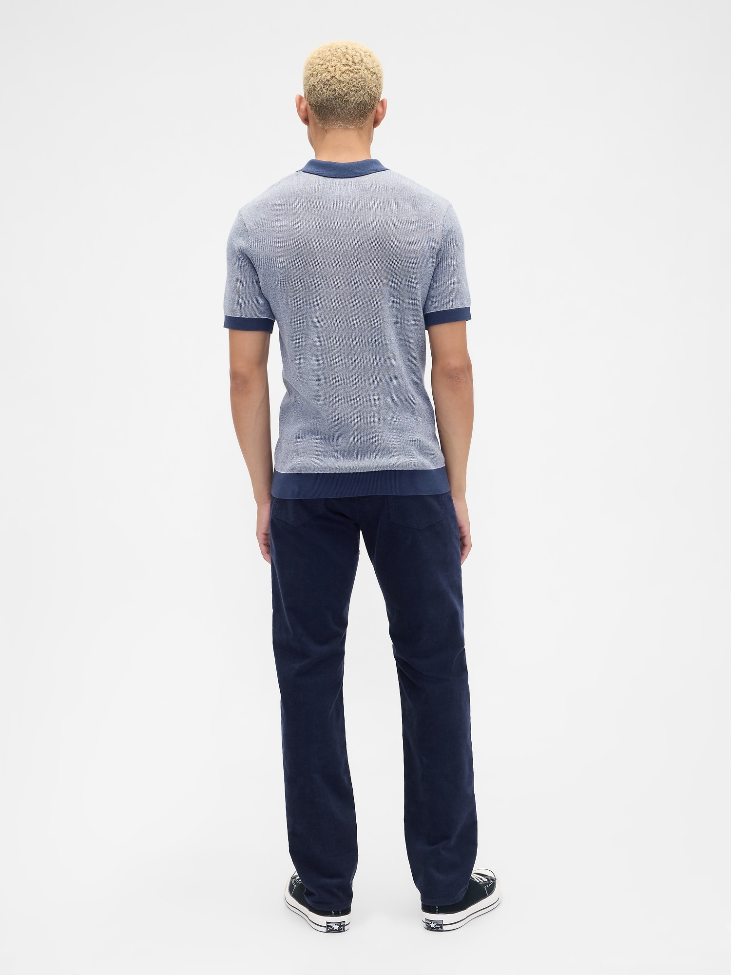 Gap Factory Straight Corduroy Pants In Blue
