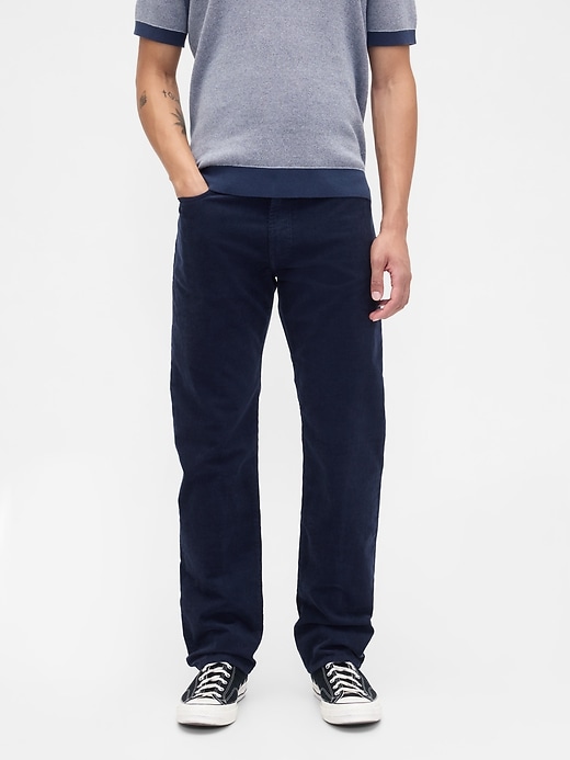 Image number 3 showing, Straight Corduroy Pants