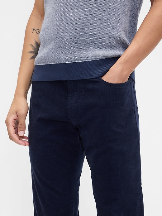 Image number 5 showing, Straight Corduroy Pants
