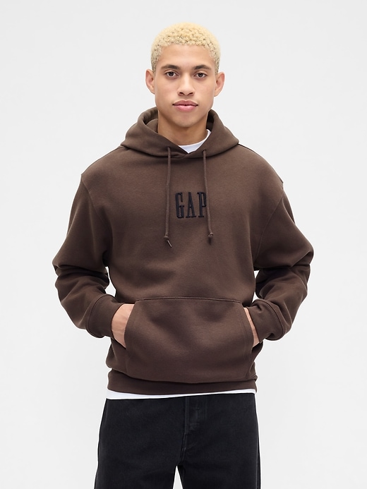 Image number 1 showing, Vintage Soft Oversized Gap Mini-Logo Hoodie