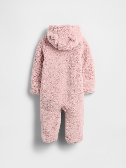 Image number 2 showing, Baby Teddy Sherpa One-Piece