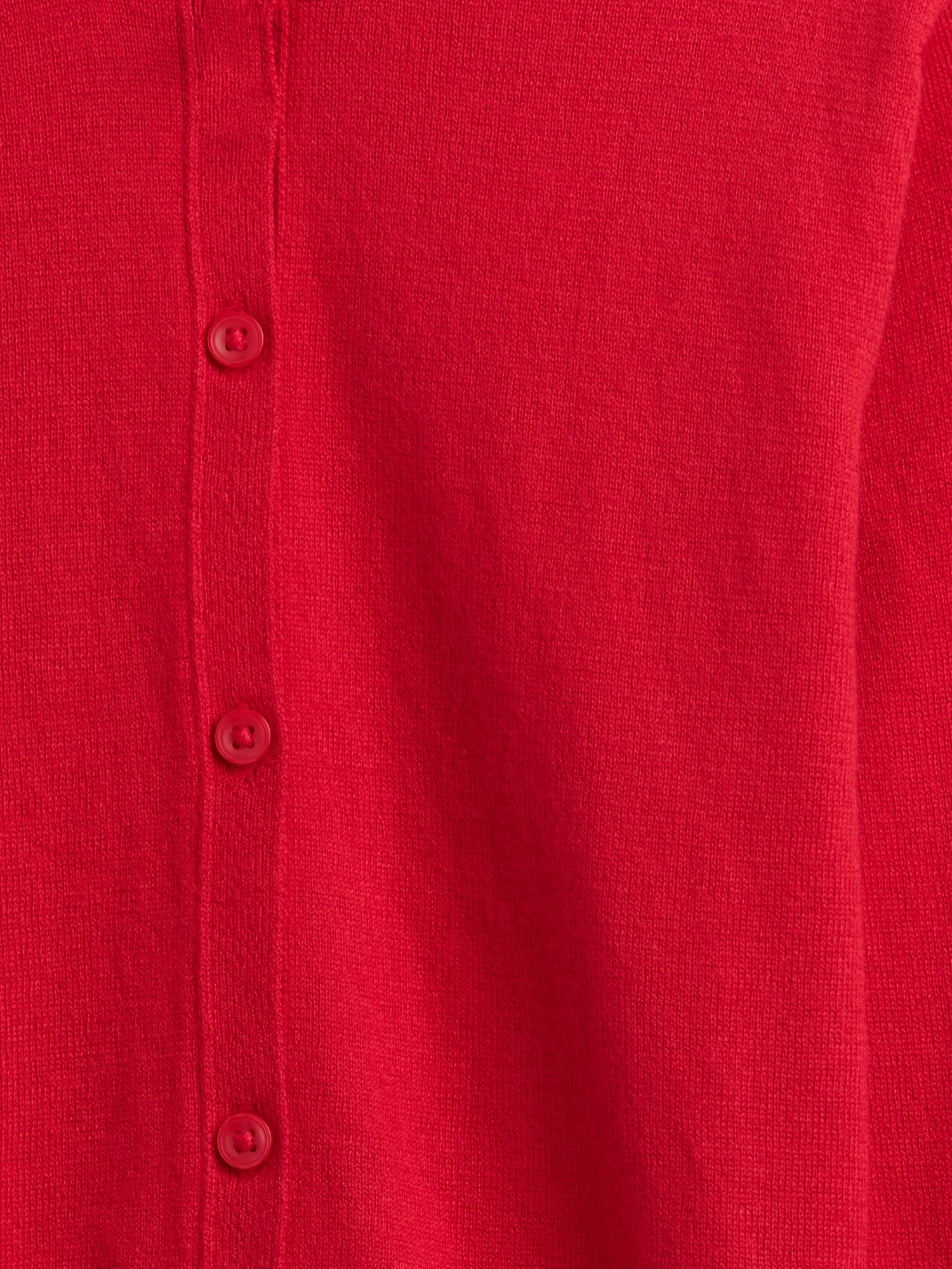 Gap Factory Kids Crewneck Cardigan In Red