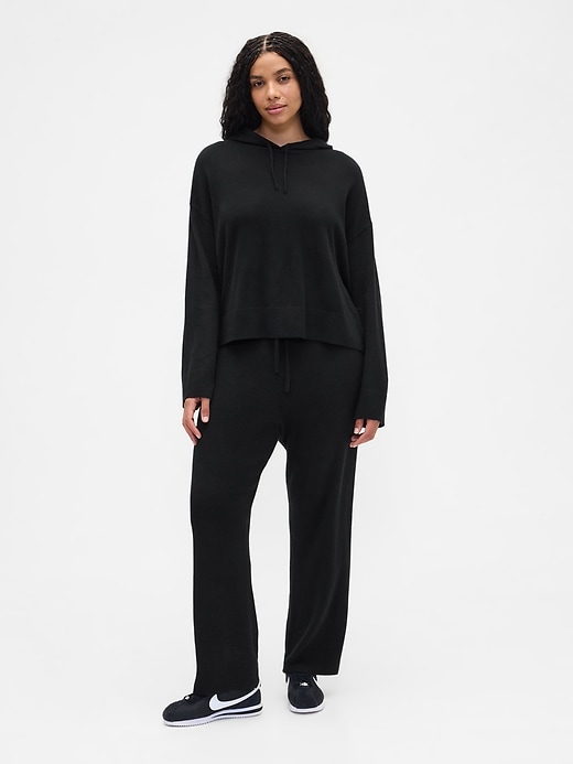 Image number 5 showing, CashSoft Relaxed Ribbed Sweater Pants