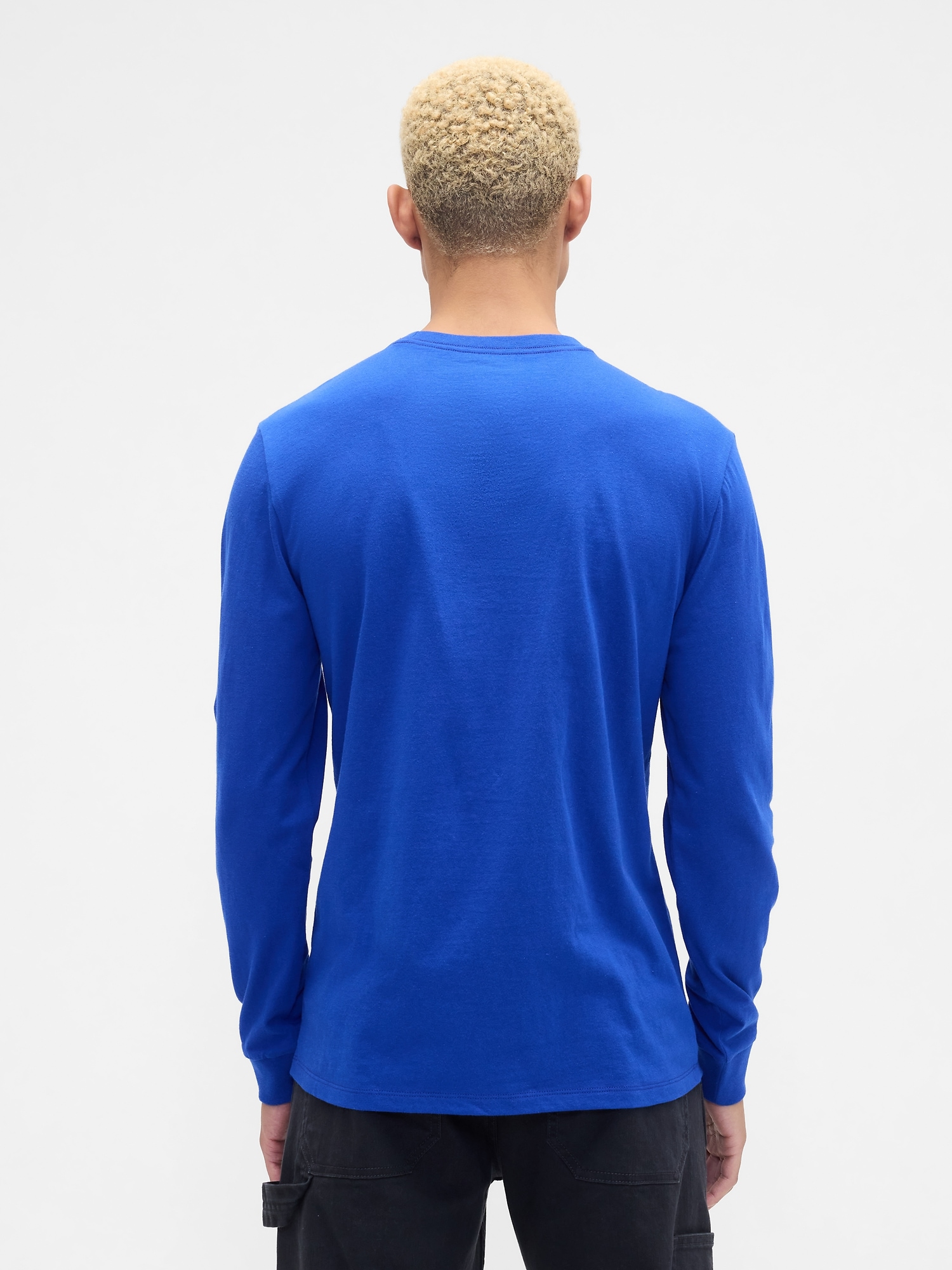 Gap Factory Everyday Soft Crewneck T-shirt In Blue
