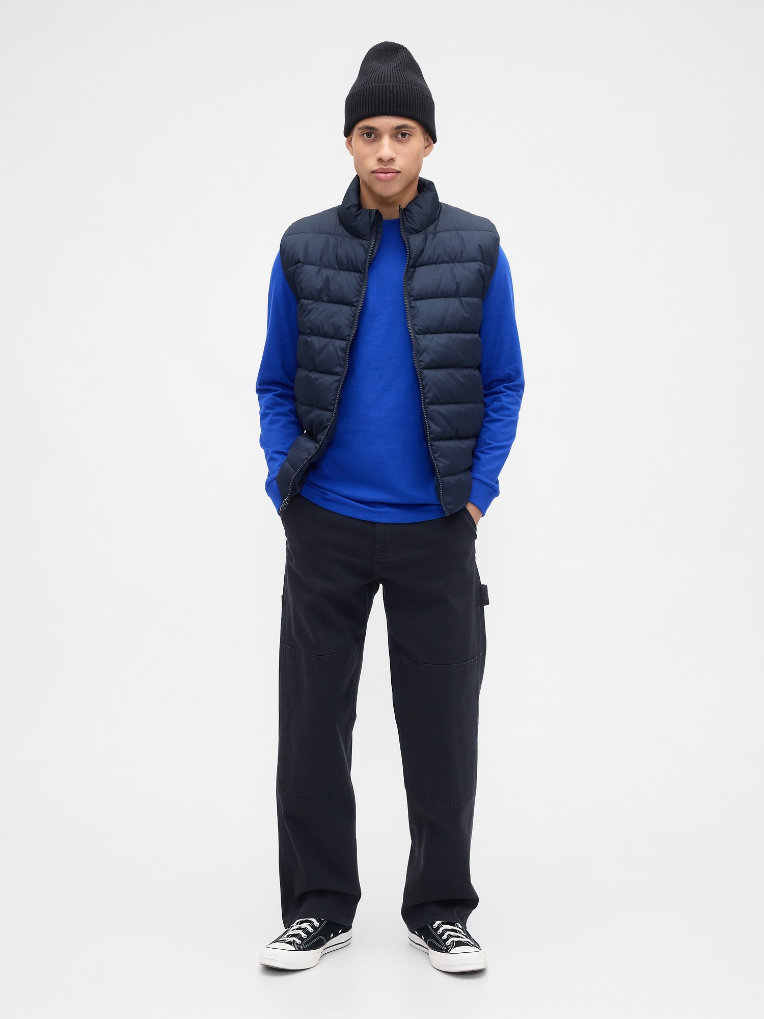 Gap Factory Everyday Soft Crewneck T-shirt In Blue