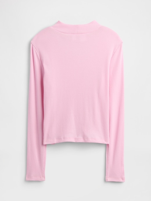 Image number 2 showing, Kids Ribbed Mockneck Top