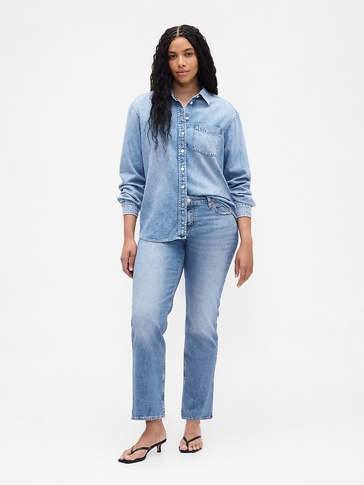 Image number 5 showing, Low Rise '90s Original Straight Jeans