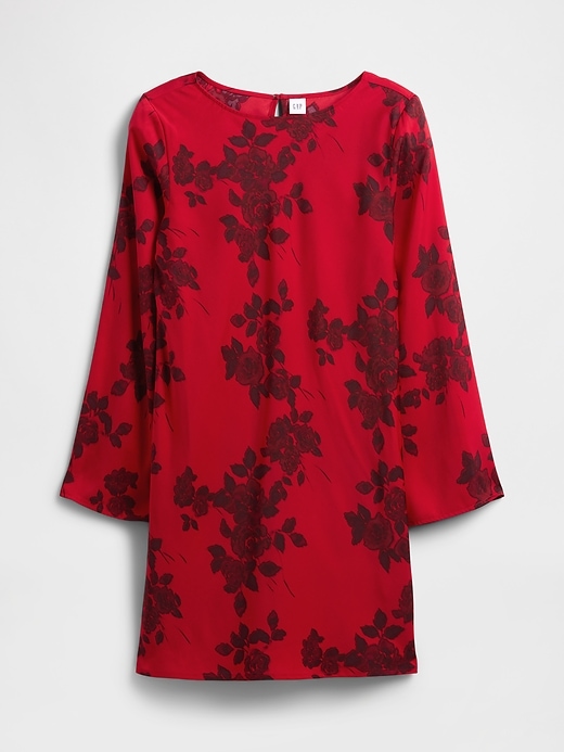Image number 6 showing, Satin Boatneck Mini Dress