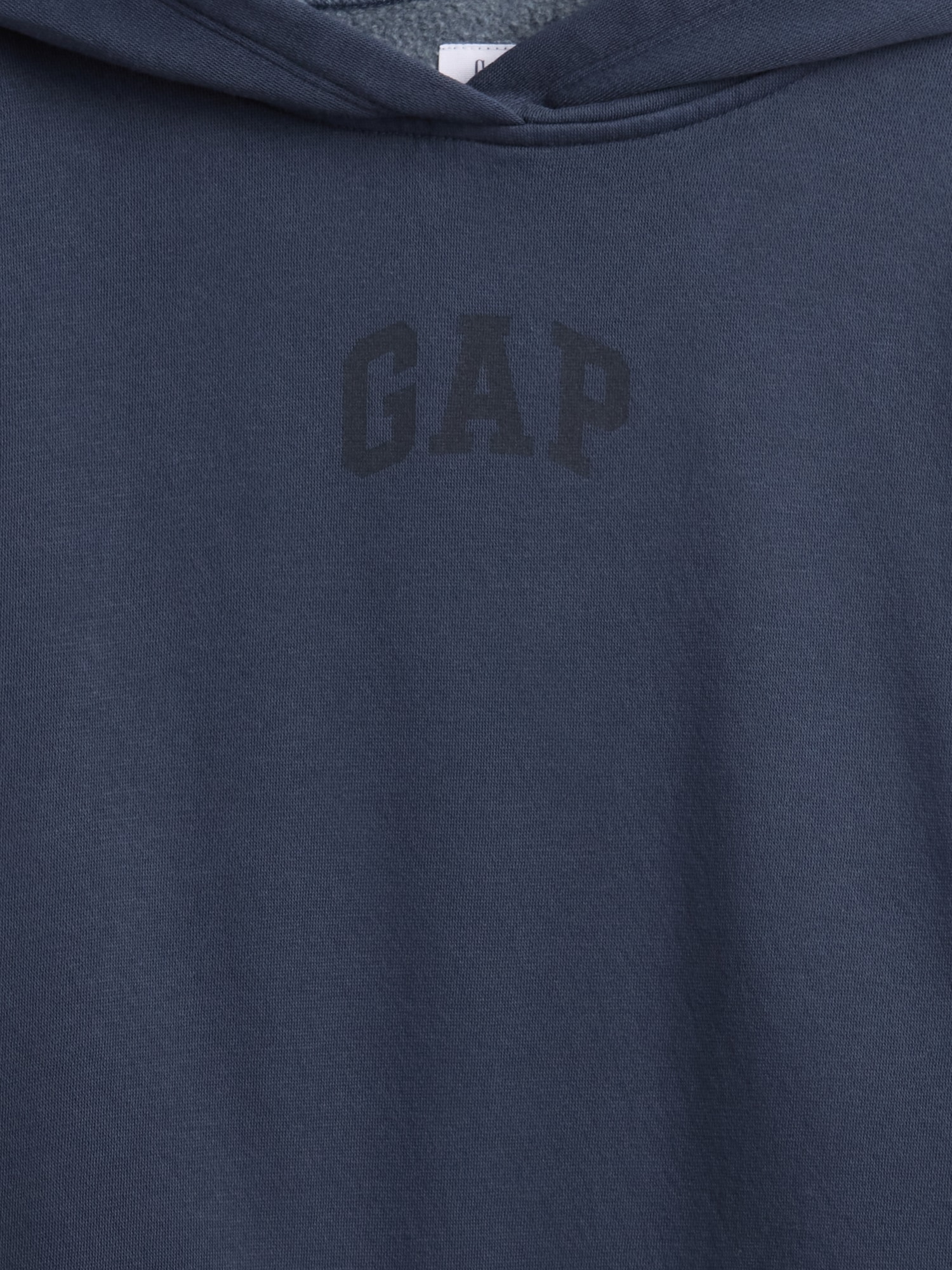 Gap Factory Kids Relaxed Gap Logo Hoodie In Blue