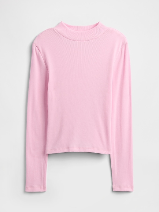 Image number 1 showing, Kids Ribbed Mockneck Top
