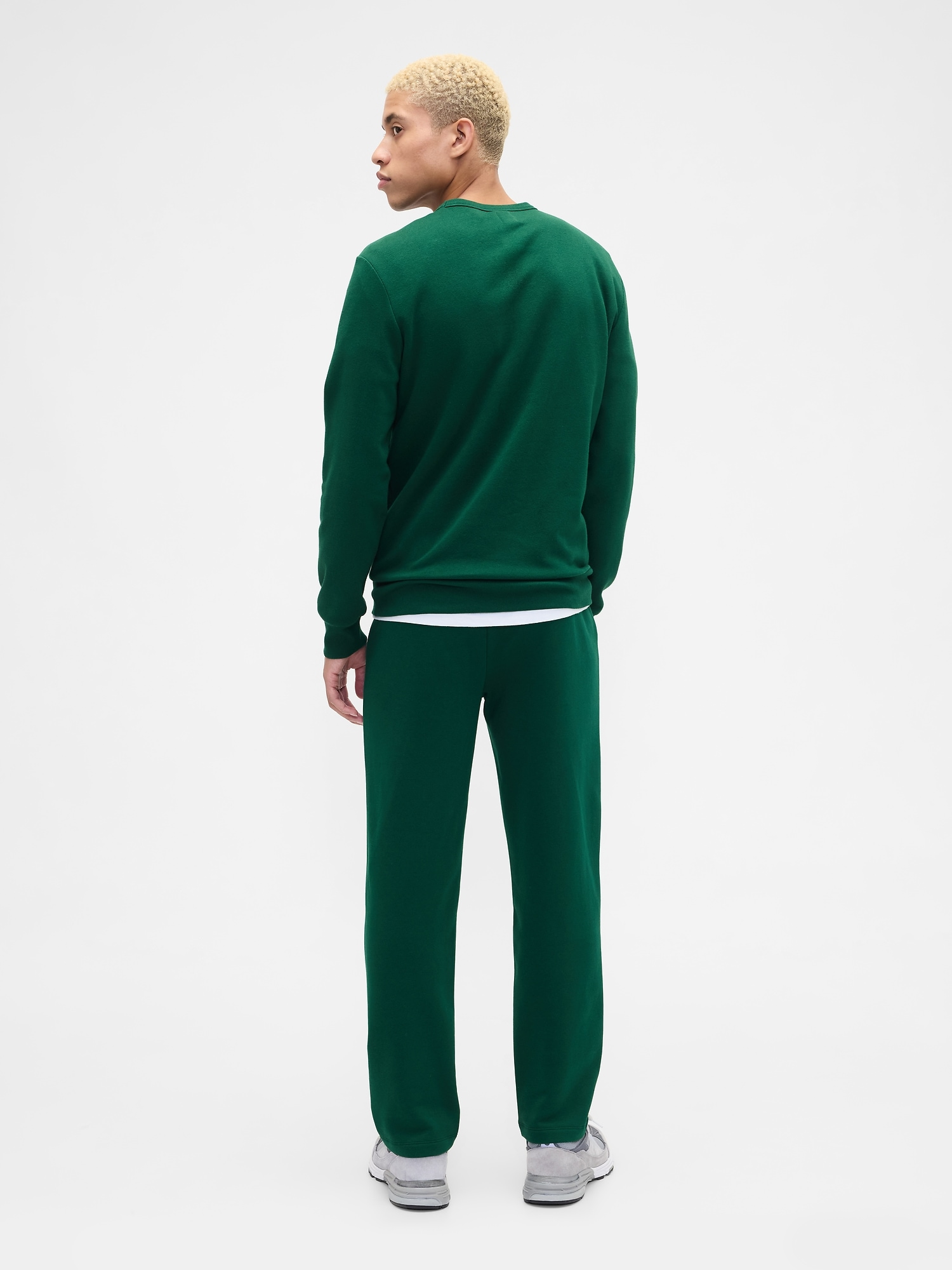Gap Factory Gap Logo Straight-leg Sweatpants In Green