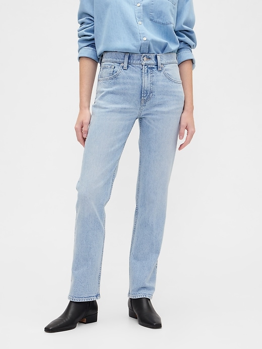 Image number 2 showing, High Rise '90s Original Straight Jeans