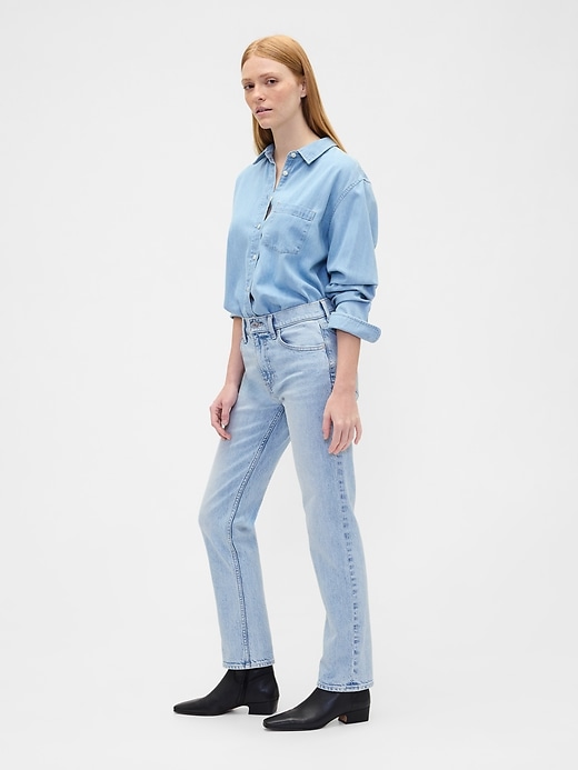 Image number 3 showing, High Rise '90s Original Straight Jeans