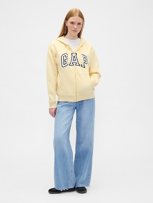 Image number 3 showing, Relaxed Gap Logo Zip Hoodie