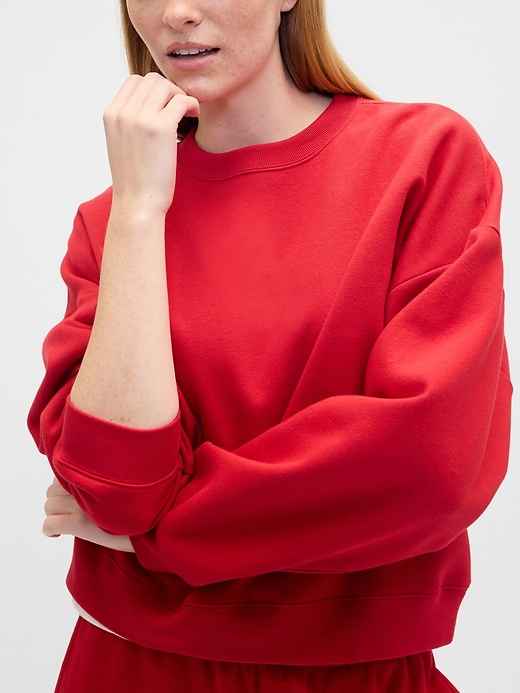 Image number 4 showing, Relaxed Wedge Crewneck Sweatshirt