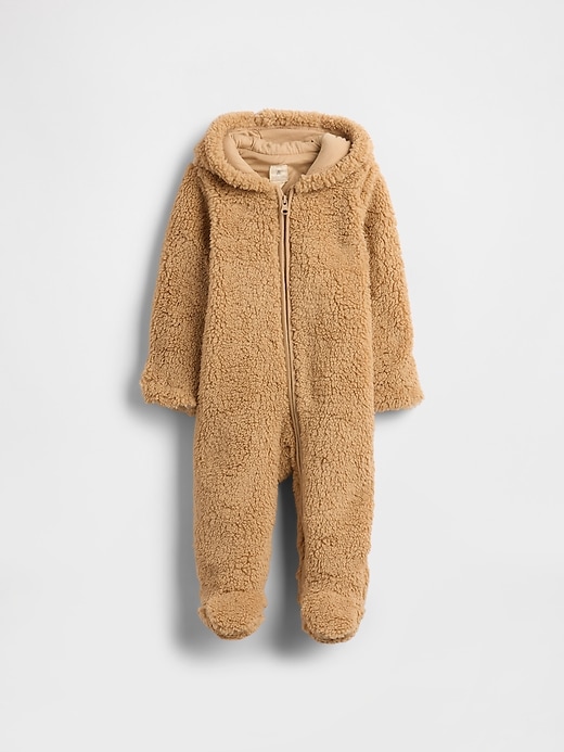 Image number 1 showing, Baby Teddy Sherpa One-Piece