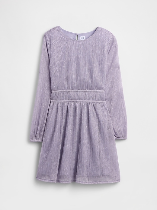 Image number 1 showing, Kids Metallic Shine Dress
