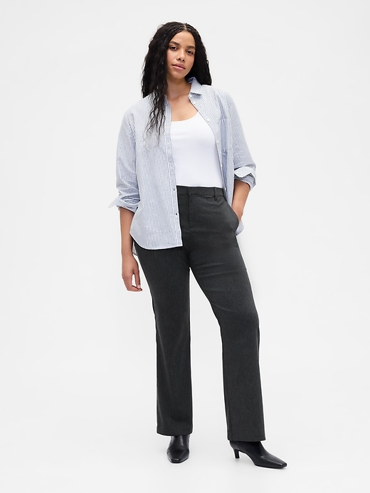 Image number 5 showing, Baby Boot Pants in Bi-Stretch