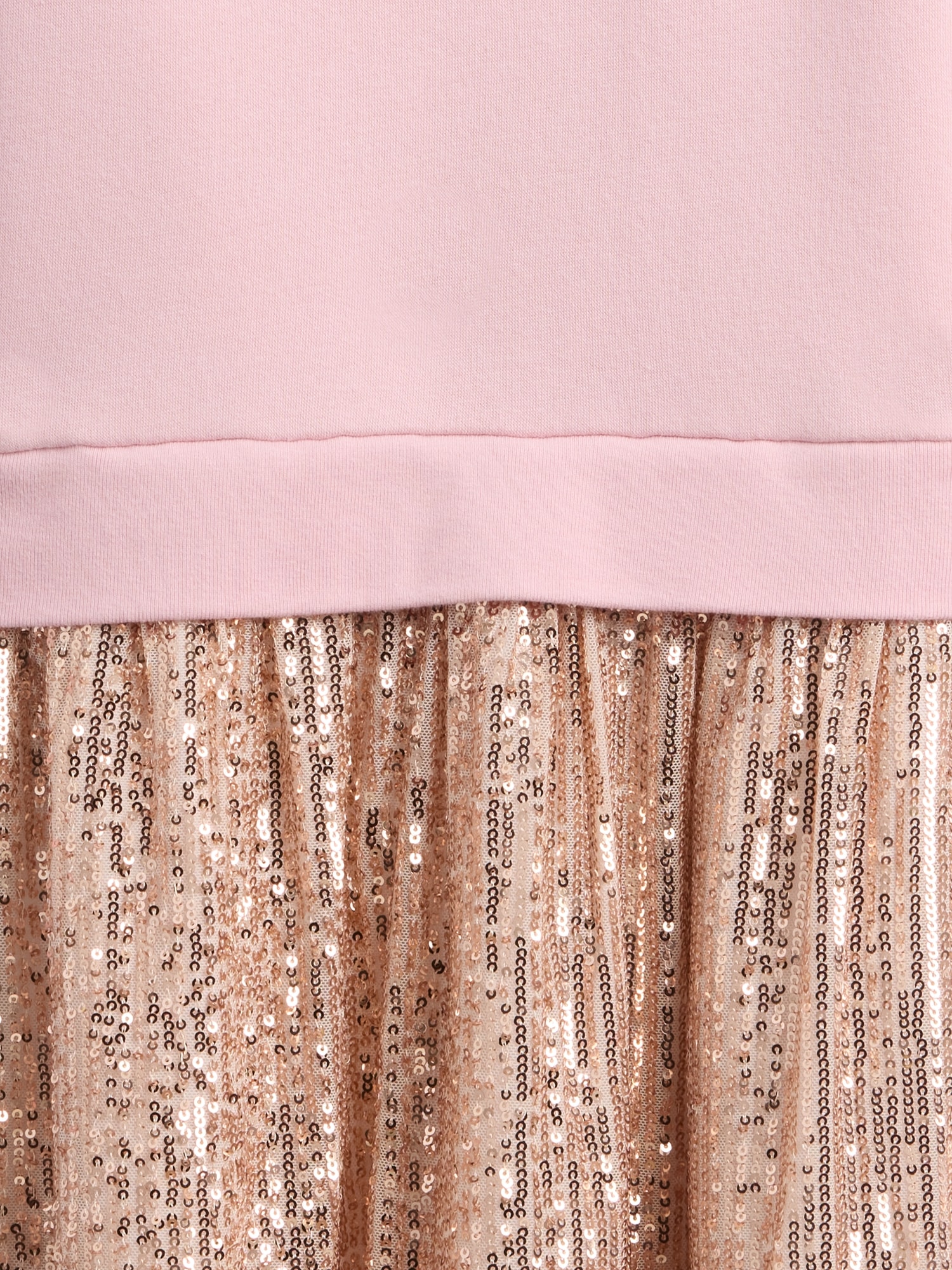 Gap Factory Kids Oversized Sequin Sweatshirt Dress In Pink